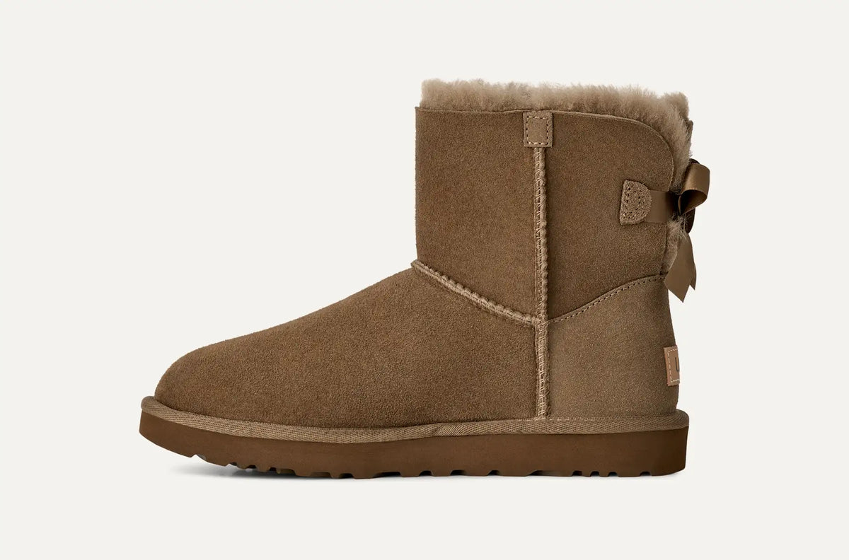 UGG Stivali Mini Bailey Bow II Donna in Light Bronze