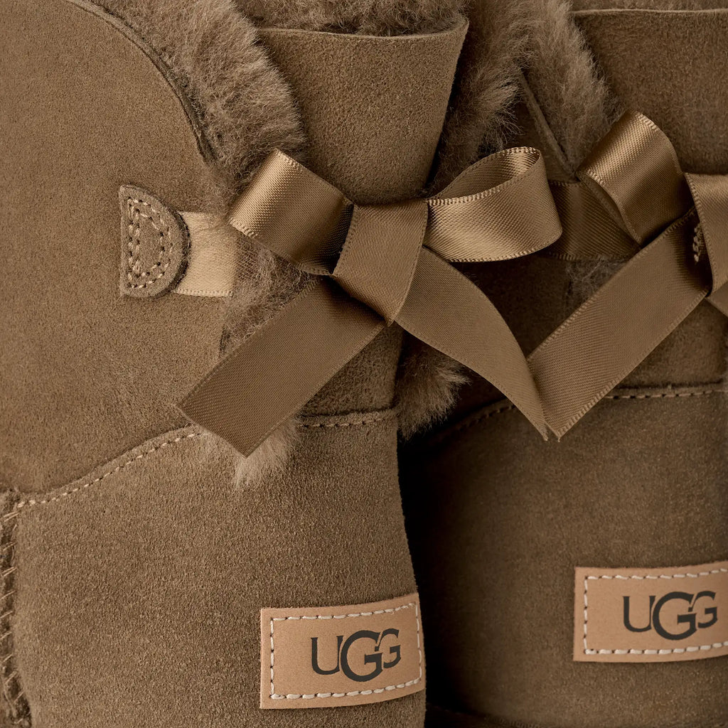 UGG Stivali Mini Bailey Bow II Donna in Light Bronze