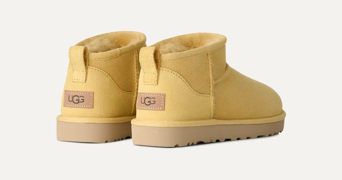 UGG Stivali Classic Ultra Mini Donna in Muted Mustard