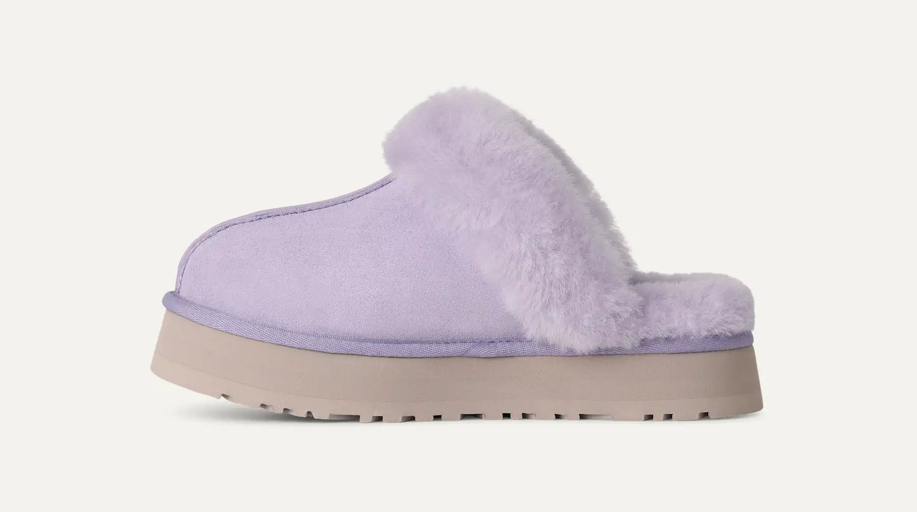 UGG Ciabatte Disquette Donna in Warm Lilac