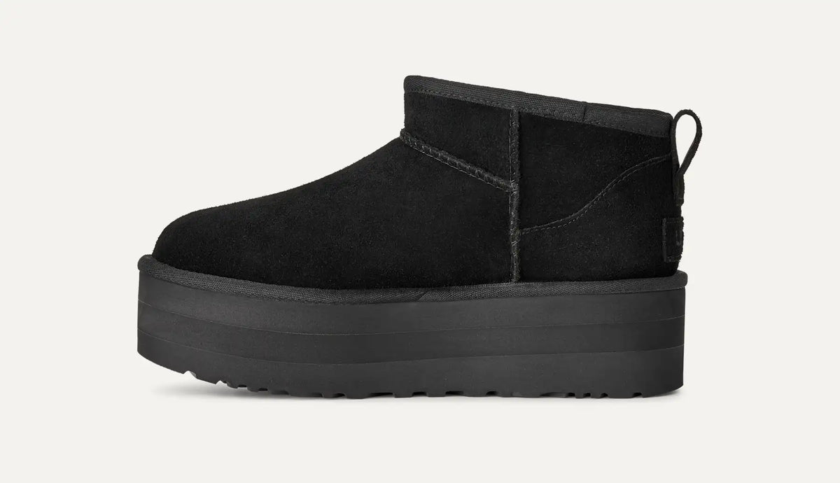 UGG Stivali Classic Ultra Mini Platform Donna in Black