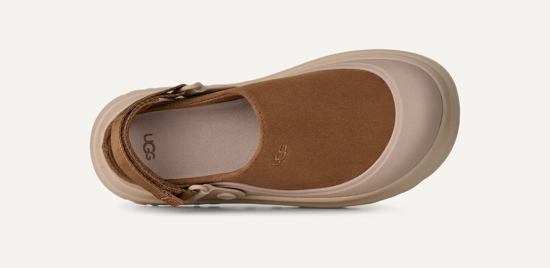 UGG Sabot scamosciati GoldenGlow Donna in Chestnut
