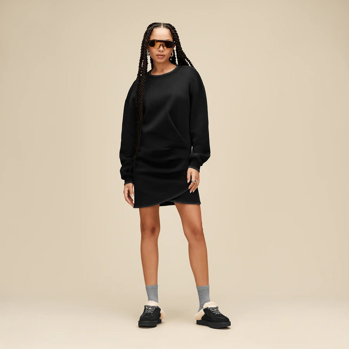 UGG Sneaker Lowmel Mule Donna in Black