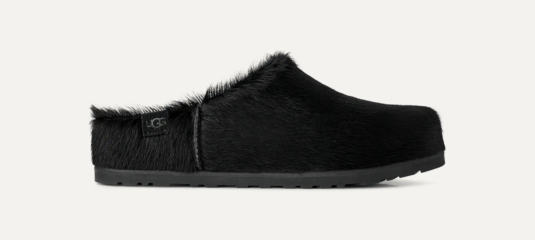 UGG Sabot Otzo Calf Hair Donna in Black