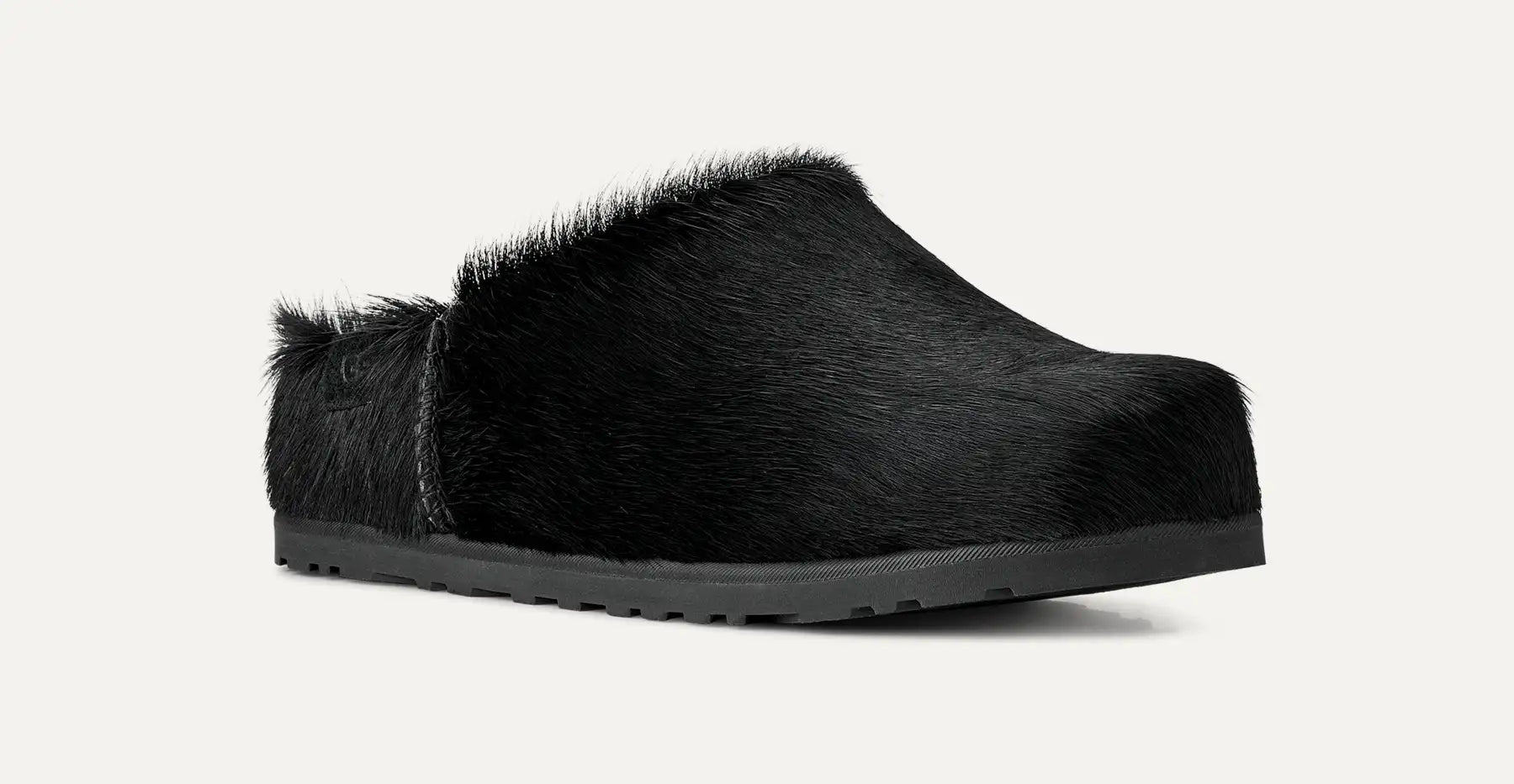 UGG Sabot Otzo Calf Hair Donna in Black