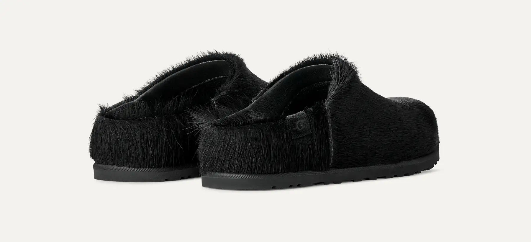 UGG Sabot Otzo Calf Hair Donna in Black