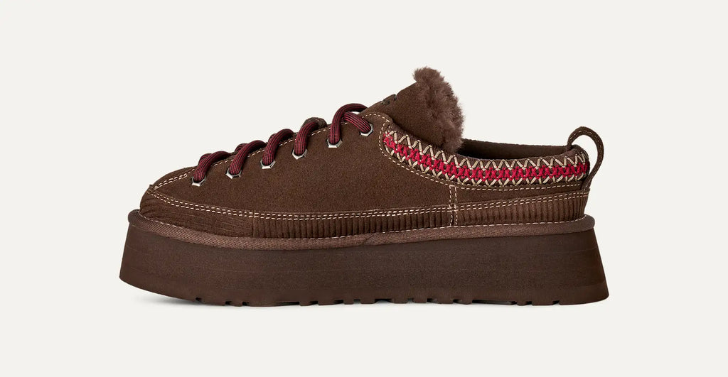 UGG Scarpe stringate Heritage Donna in Burnt Cedar