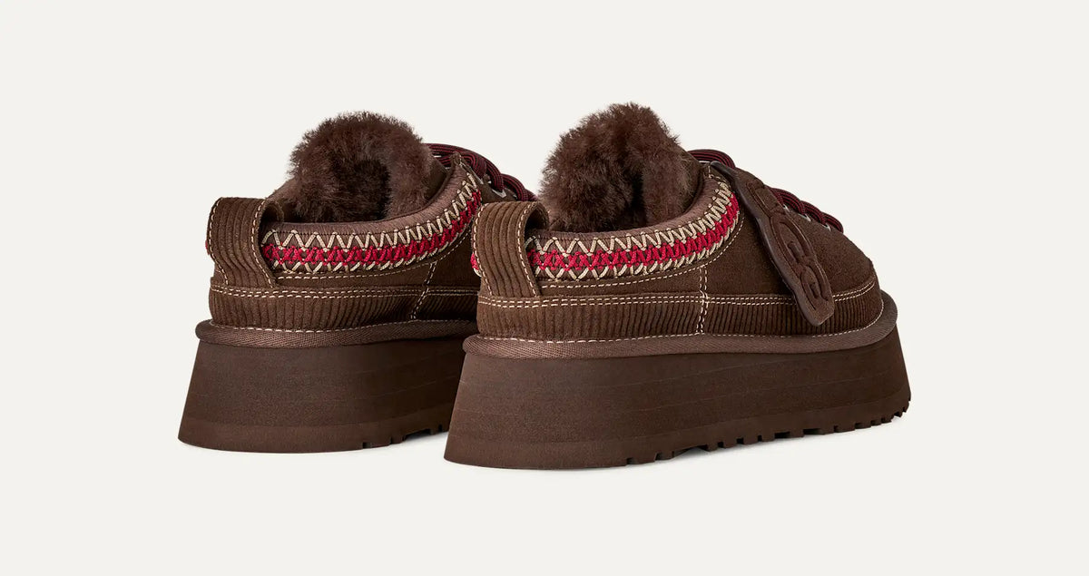 UGG Scarpe stringate Heritage Donna in Burnt Cedar