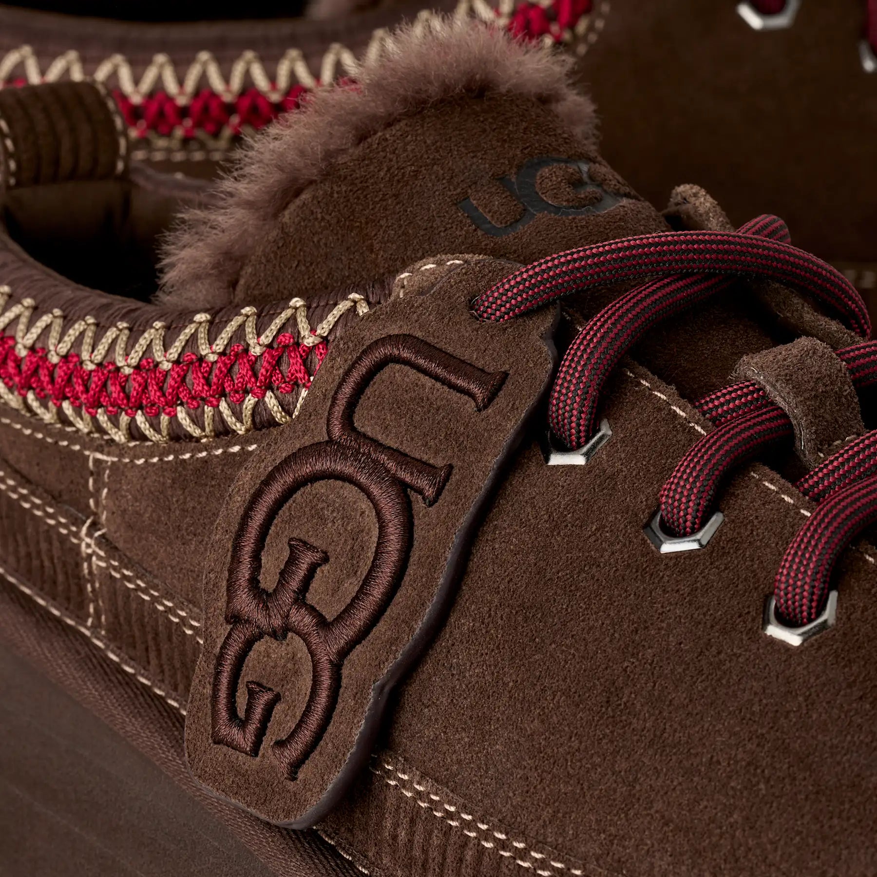 UGG Scarpe stringate Heritage Donna in Burnt Cedar