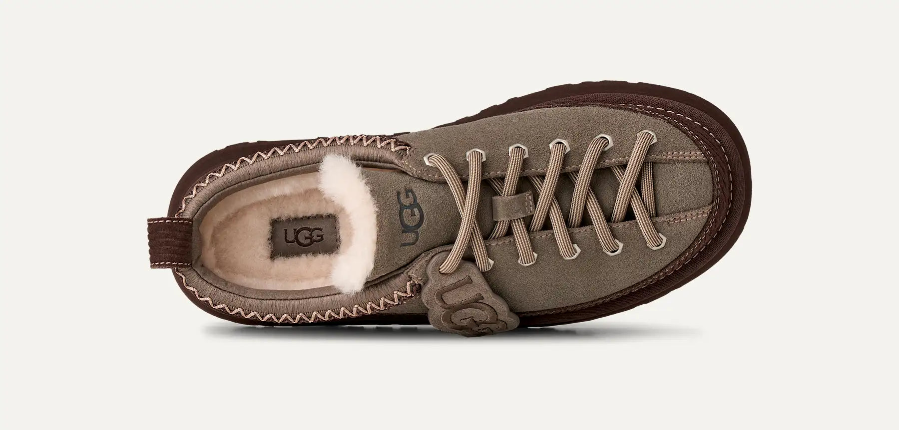 UGG Scarpe stringate Heritage Donna in Dried Oregano