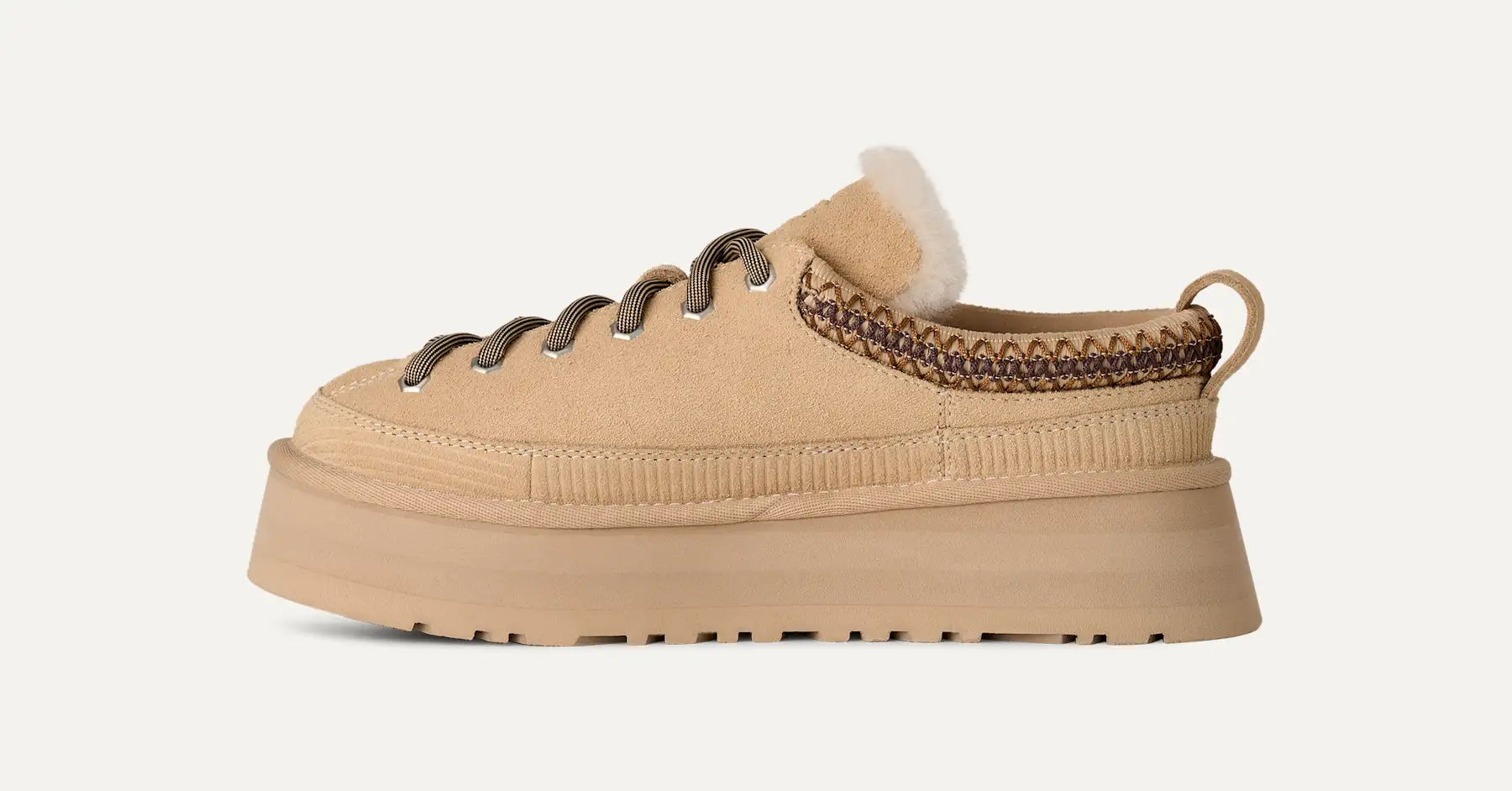 UGG Scarpe stringate Heritage Donna in Sand Castle