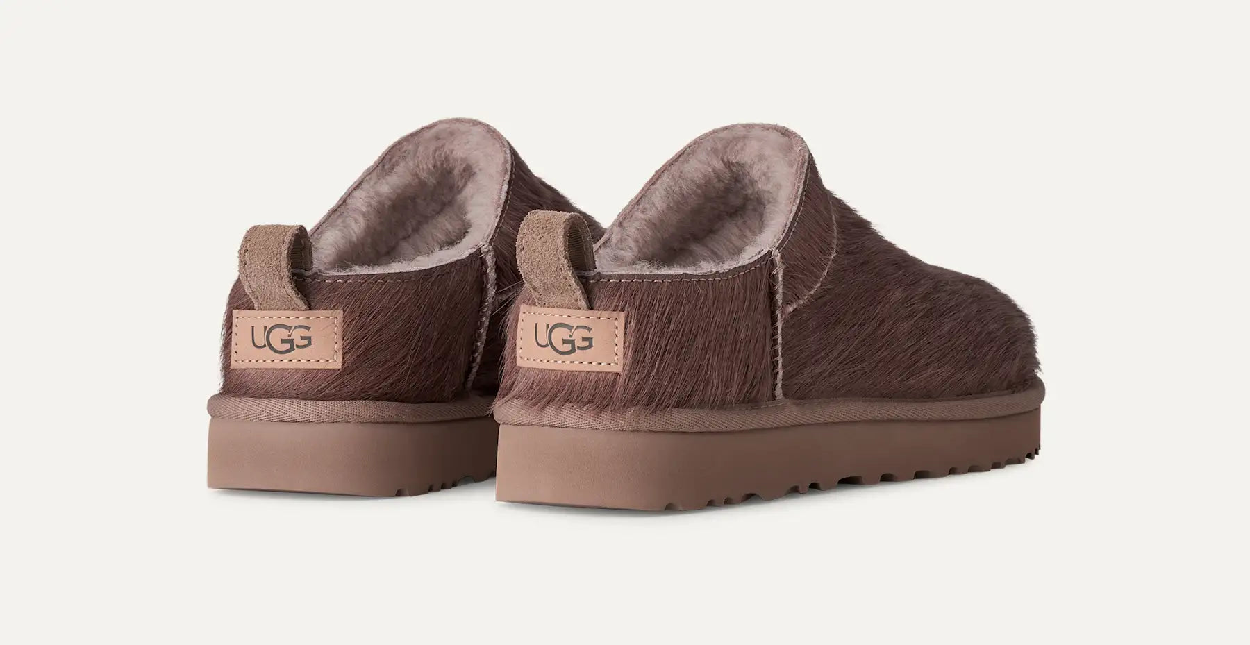 UGG Classic Micro Calf Hair Boot Donna in Caribou