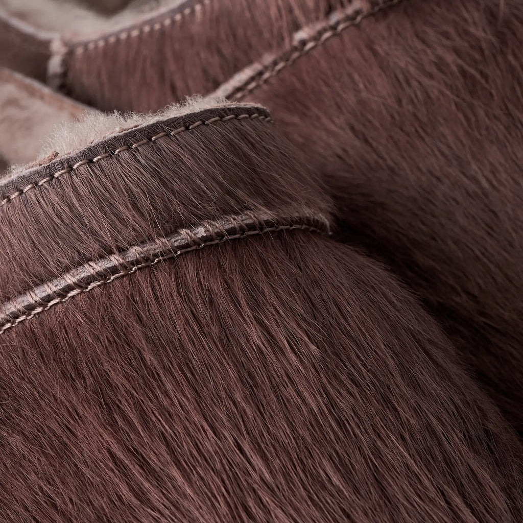 UGG Classic Micro Calf Hair Boot Donna in Caribou