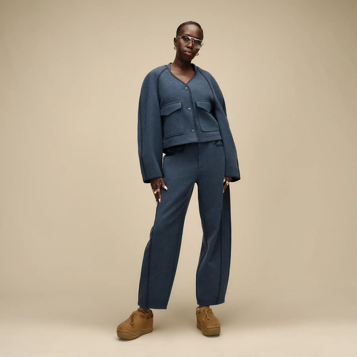 UGG Sabot Bucked Donna in Chestnut