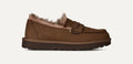UGG Mocassini Ellis Nubuck Donna in Dark Chestnut