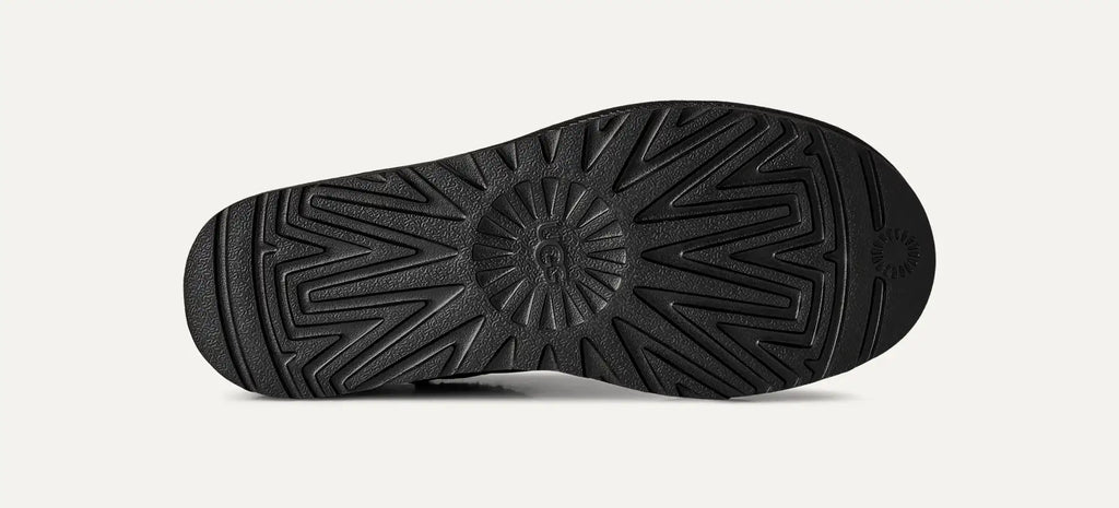 UGG Stivali Classic Ultra Mini Nubuck Donna in Black
