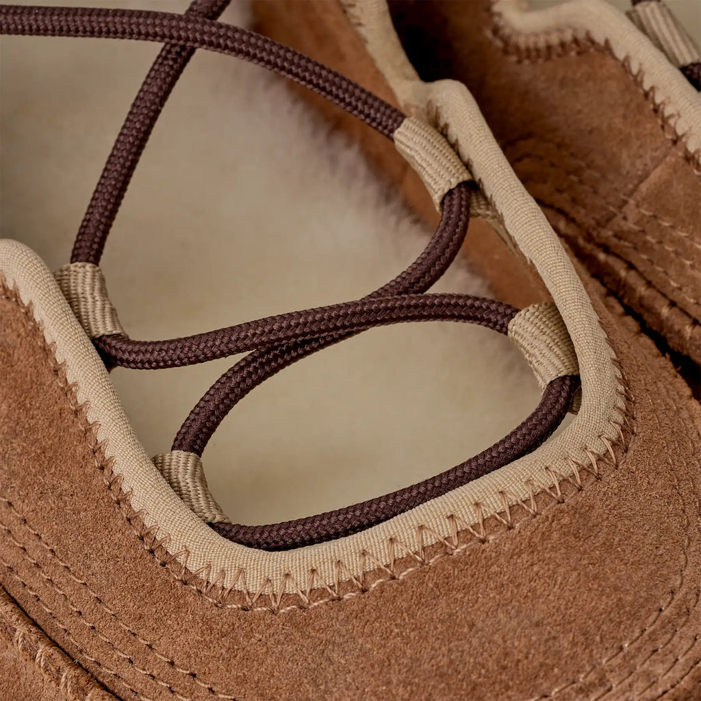 UGG Sneakers ballerine Quill Donna in Chestnut