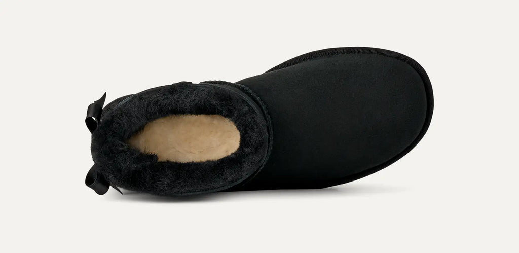 UGG Stivali Ultra Mini Bailey Bow Donna in Black