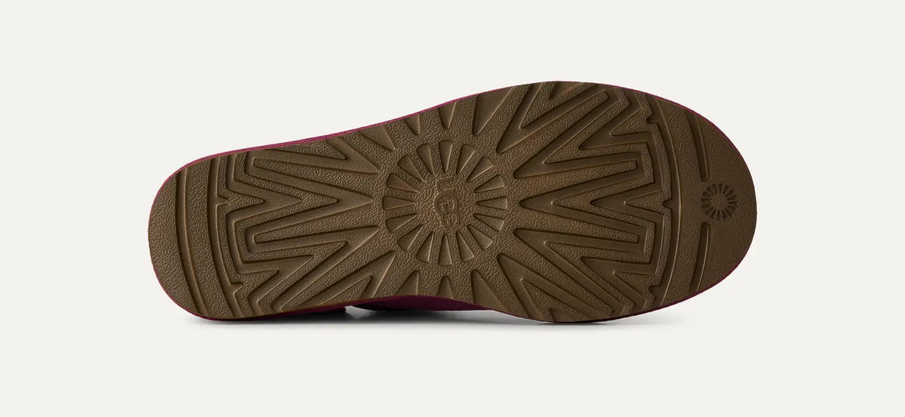 UGG Stivali Ultra Mini Bailey Bow Donna in Dark Winterberry