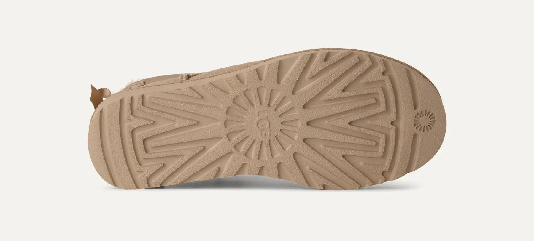UGG Stivali Ultra Mini Bailey Bow Donna in Sand