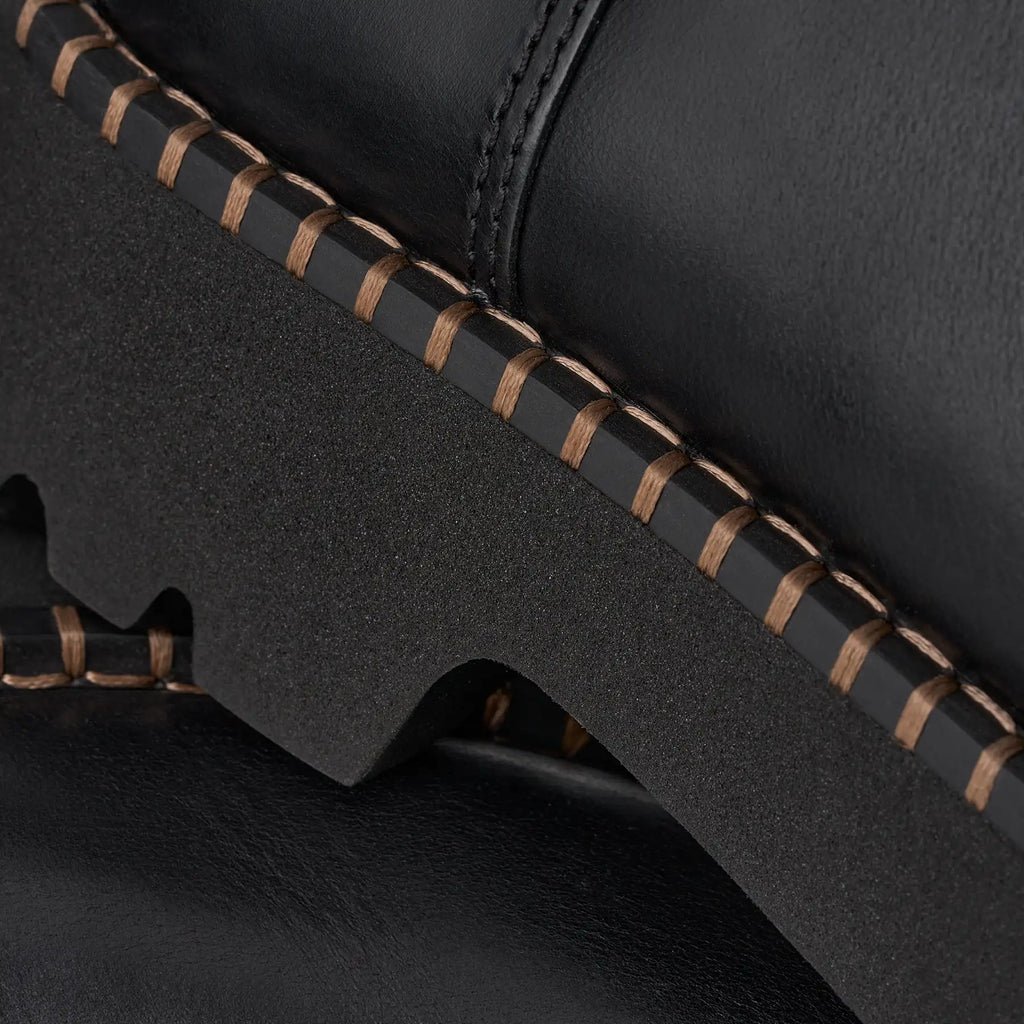 UGG Stivaletti Uptowner Donna in Black Leather
