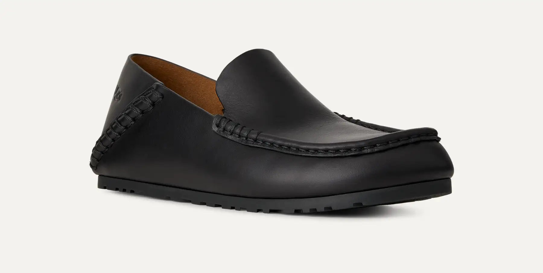 UGG Mocassini Eldrie Donna in Black Leather