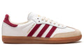 Sporty & Rich x Adidas Samba OG 'White Core Burgundy' – Accessorio premium elegante