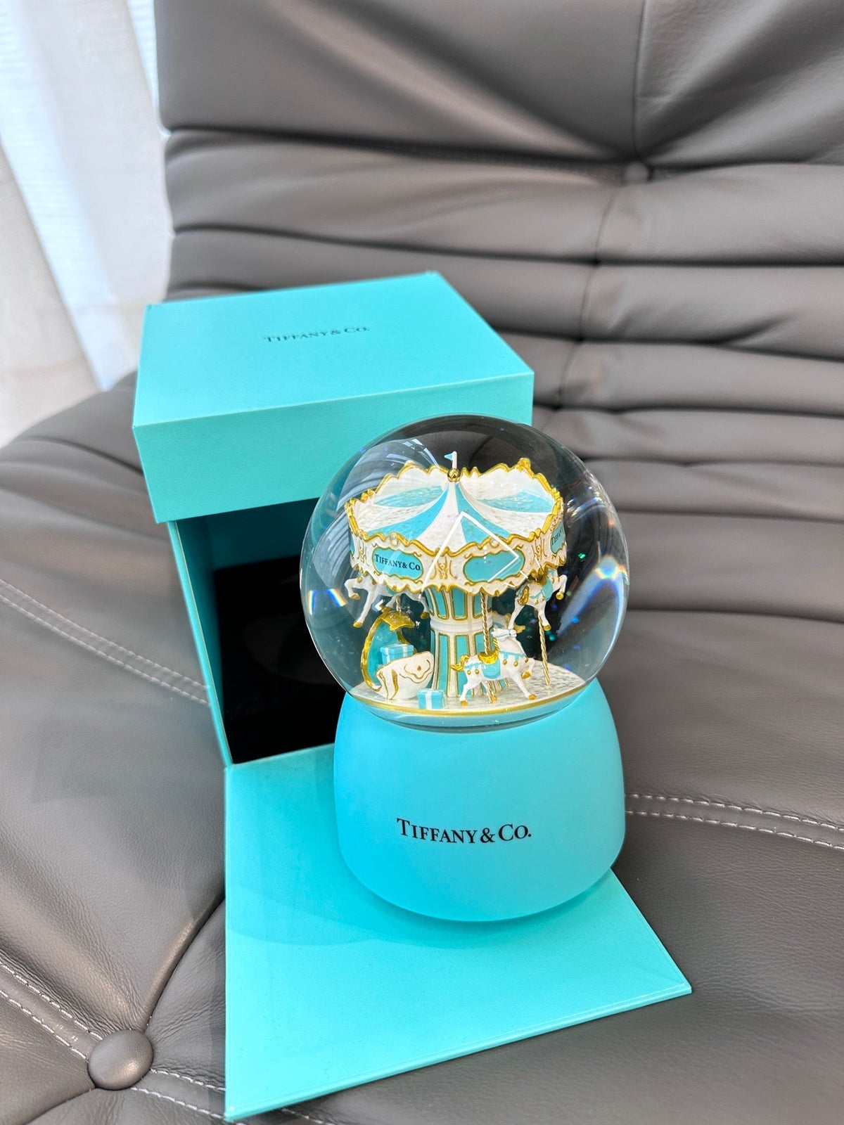 Cristal Ball Christmas Tiffany – Accessorio premium elegante