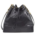 CHANEL 1994-1996 Triple CC Shoulder Bag Black Caviar – Accessorio premium elegante