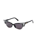 Dsquared2 Women Sunglasses Black 56 mm – Accessorio premium elegante