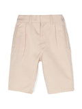 Pantaloni con motivo Equestrian Knight per neonato Burberry Kids beige con dettagli plissettati – Accessorio premium elegante