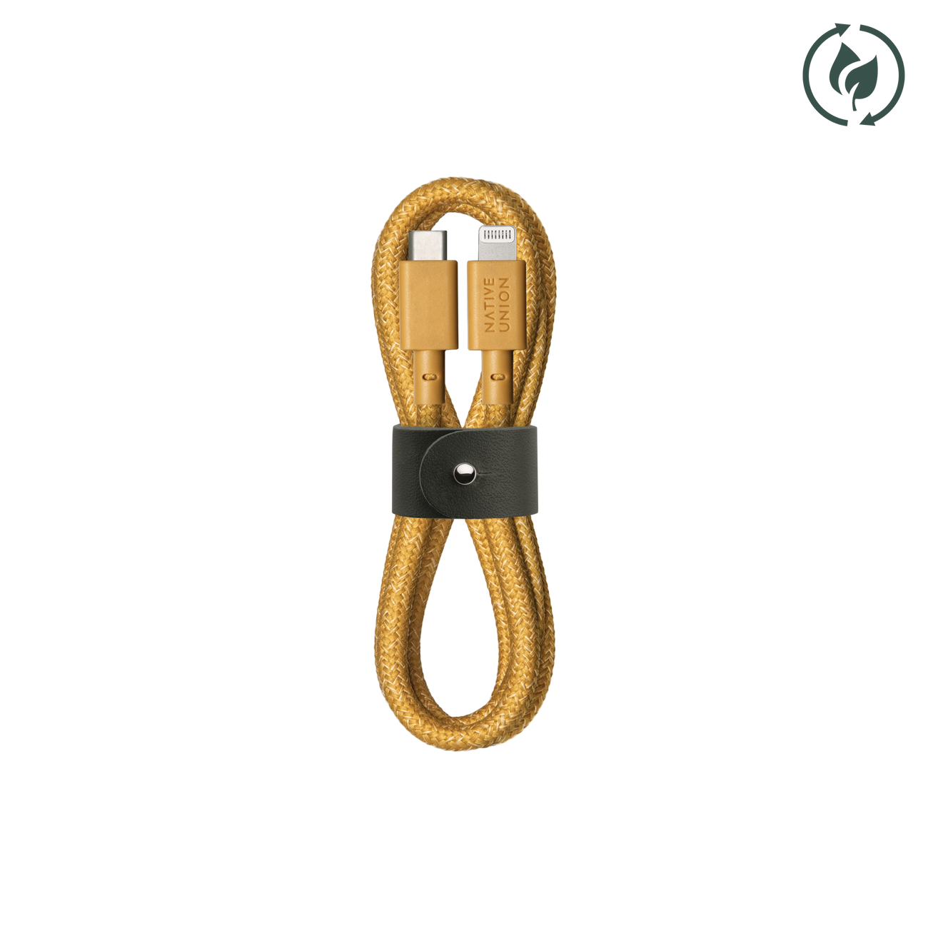 Native Union Belt Cable Ultra Strength USB-C to Lightning Cable 1.2m - Kraft – Accessorio premium elegante