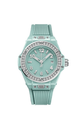 Hublot Big Bang One Click Mint Green Ceramic Diamonds 33mm – Accessorio premium elegante