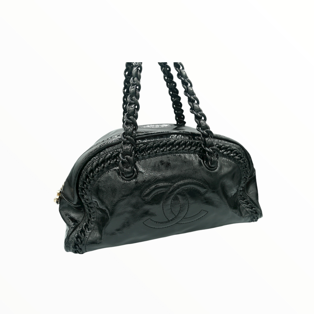 Chanel bag in patent leather