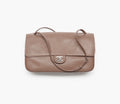 MAXI FLAPBAG MARRONE