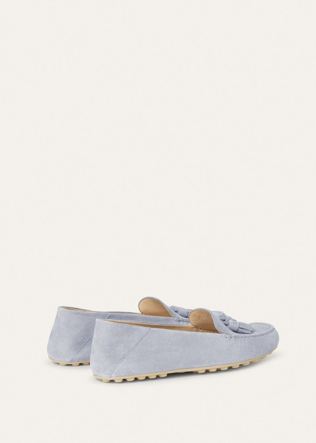 Mocassini Dot Sole Walk in Suède Zircone Donna