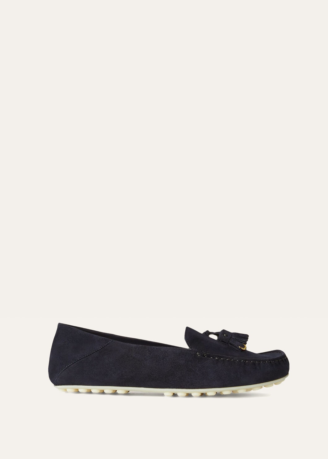 Mocassini Dot Sole Walk in Suède Blu Navy Donna