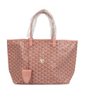 Goyard Goyardine Pearly Coral St. Louis PM Tote Bag Palladium Hardware – Accessorio premium elegante