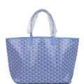Goyard Goyardine Iris St. Louis PM Tote Bag Palladium Hardware – Accessorio premium elegante