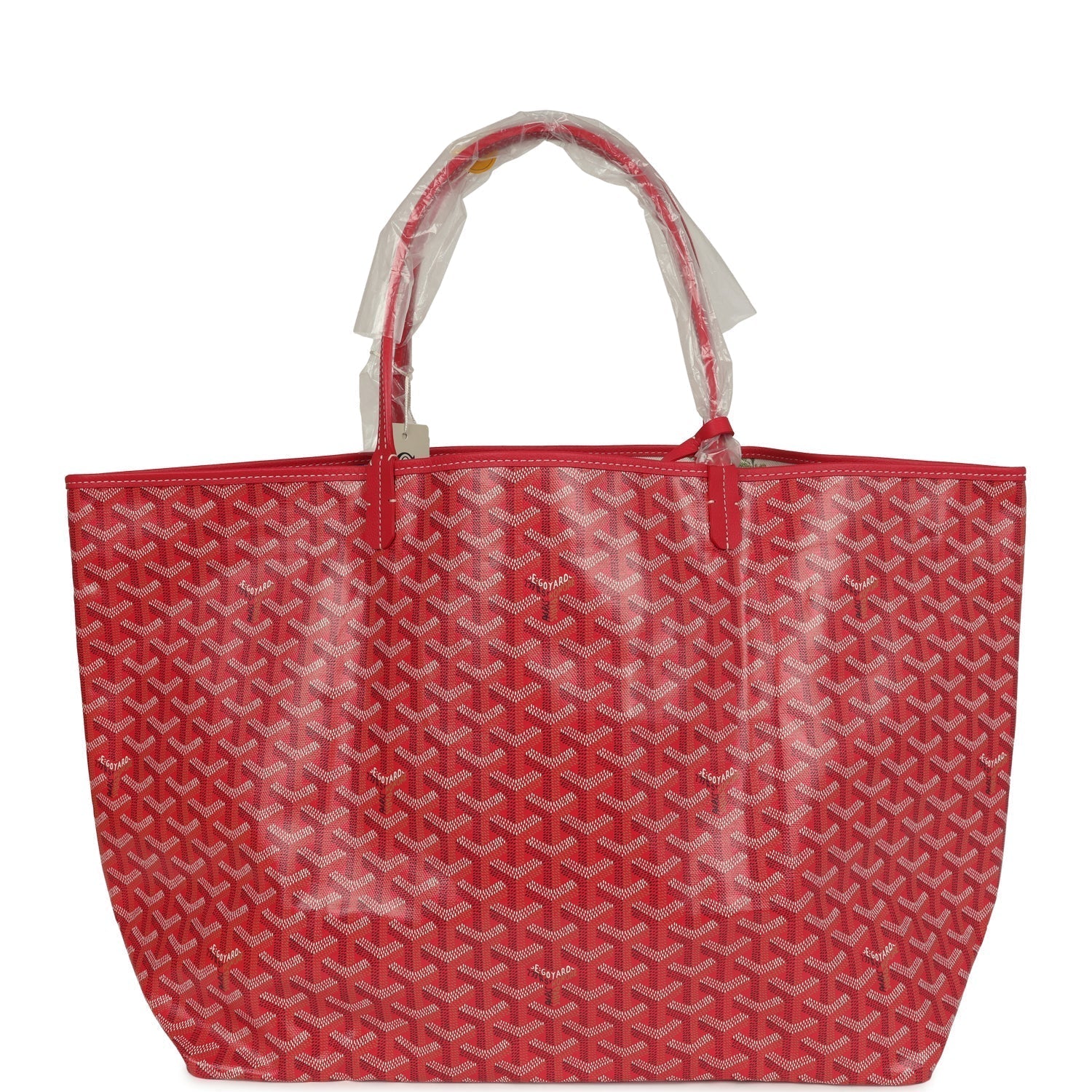 Goyard Goyardine Fuchsia St. Louis GM Tote Bag Palladium Hardware – Accessorio premium elegante