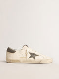 Golden Goose Super-Star in Nappa con Stella e Talloncino in Suede Grigi