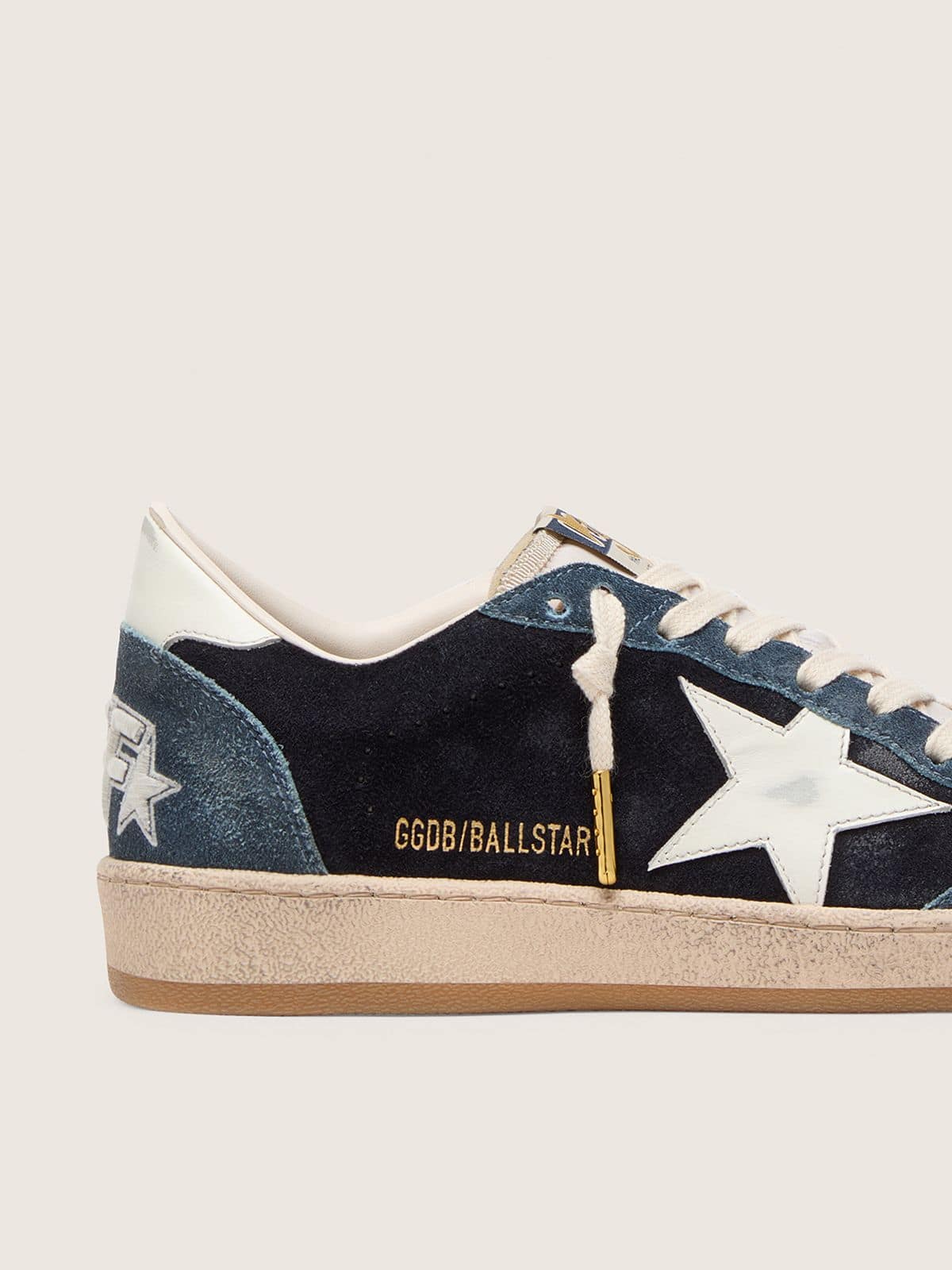 Golden Goose Ball Star FiveFourFive blu, dettaglio