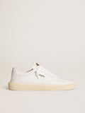 Golden Goose Tenth Star Uomo in Pelle Bianca