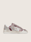 Golden Goose Stardan Lab Uomo in Pelle e Glitter Color Bordeaux e Argento