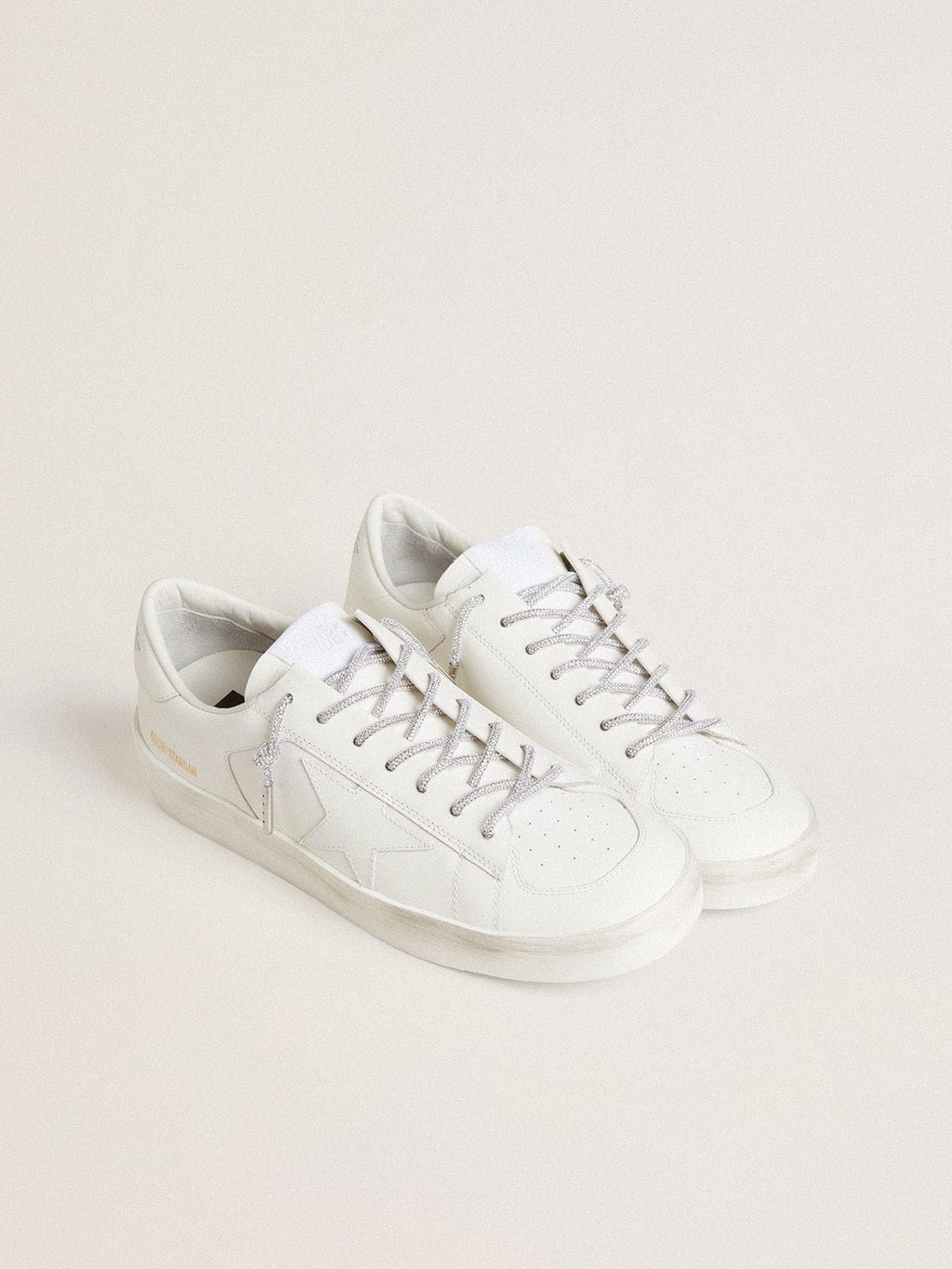 Golden Goose Lacci argento con strass Swarovski color argento