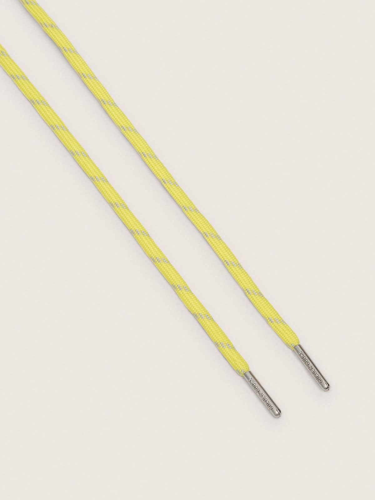 Golden Goose Laccio trekking giallo con dettagli grigi