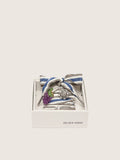 Golden Goose Skins laccio a righe con charm uva e cristalli
