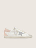 Golden Goose Super-Star Donna in Pelle con Stella e Talloncino in Cristalli Swarovski