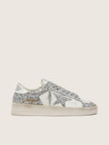 Golden Goose Stardan Donna in Pelle Bianca e Glitter