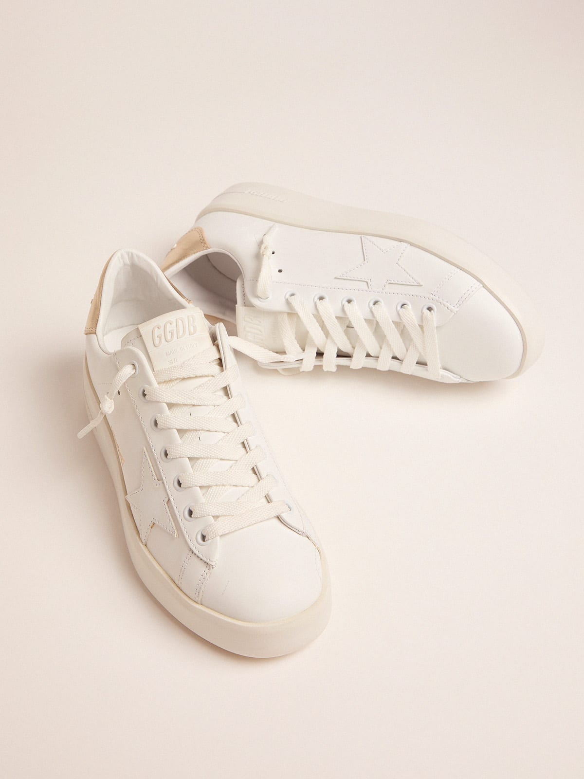 Golden Goose Sneakers Purestar Donna con Talloncino Dorato